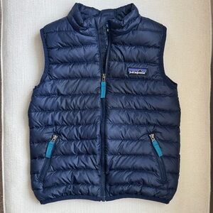 Patagonia Dark Blue Quilted Vest
